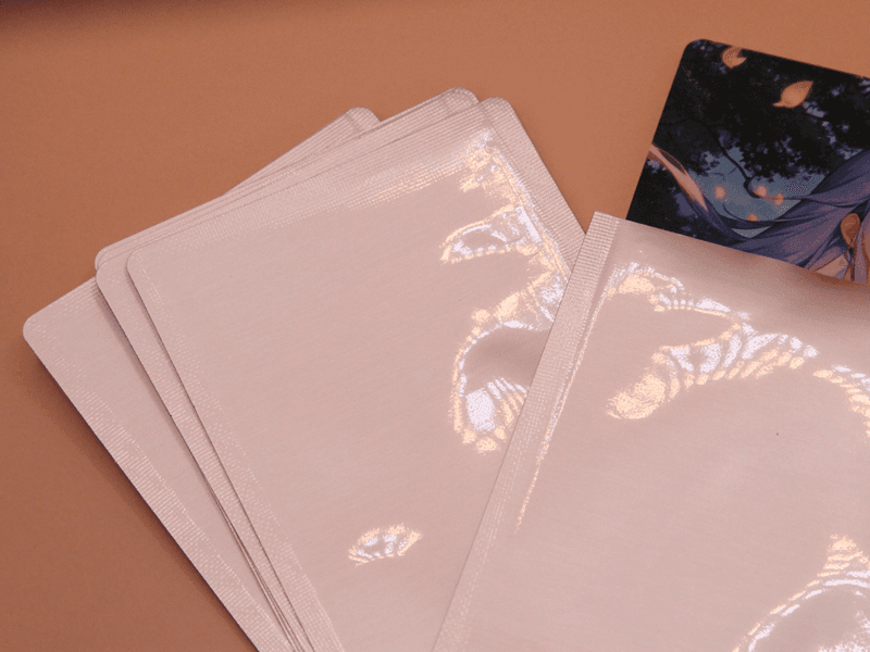 アルミ袋に入れて保護