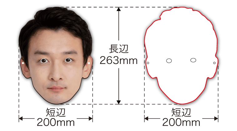 仕上げサイズの測り方_facecut