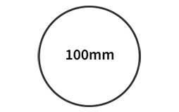 100mm正円形スポッターPOP
