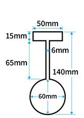 丸型(極小)【アーム65mm】