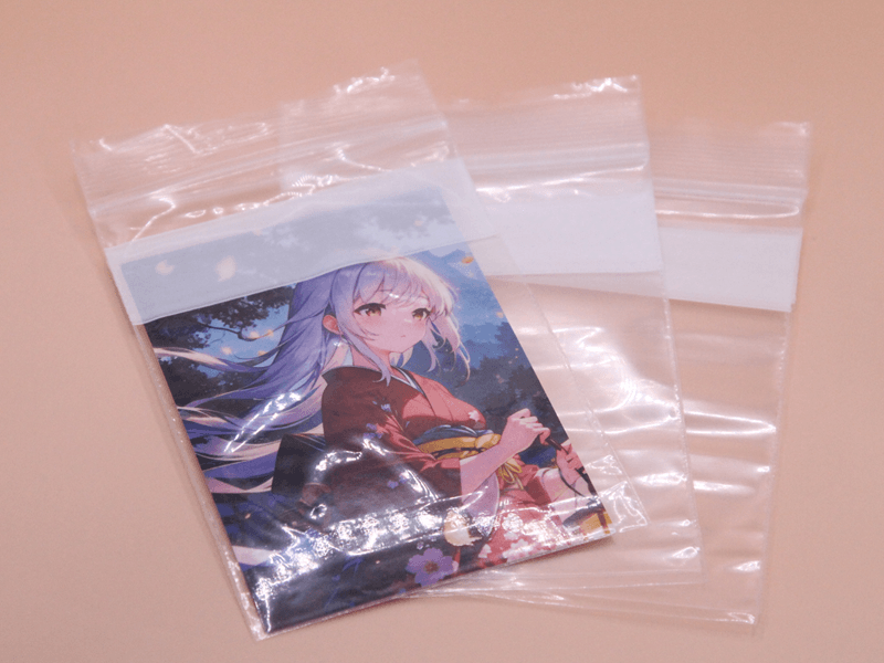 1枚および数枚でOPP封入